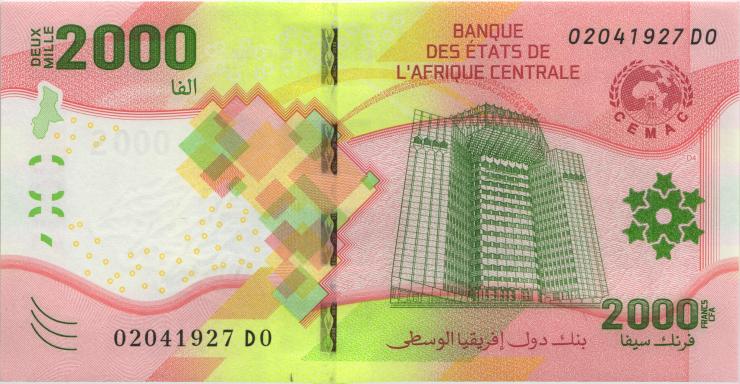 Zentral-Afrikanische-Staaten / Central African States P.702 2000 Francs 2022 (1) 