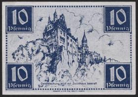 R.215a: Württemberg 10 Pfennig 1947 (1-) 
