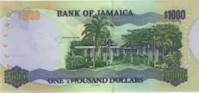 Jamaika / Jamaica P.086a 1000 Dollars 2003 (1) 