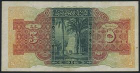 Ägypten / Egypt P.19c 5 Pounds 1944 (3+) 