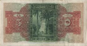 Ägypten / Egypt P.019c 5 Pounds 20.12.1941 (3-) 