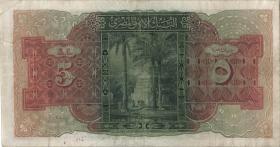 Ägypten / Egypt P.019c 5 Pounds 03.11.1943 (3) 