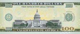 USA State Dollar - 100 Dollars (2022) Nebraska - Red Cloud (1) 