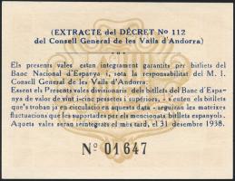 Andorra P.05 50 Centims 1936 (1) 