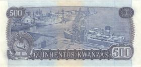 Angola P.112 500 Kwanzas 1976 (1) 