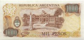 Argentinien / Argentina P.304b 1000 Pesos (1977-83) (1) 