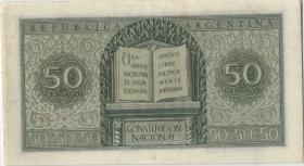 Argentinien / Argentina P.259b 50 Centavos 1947 (2) 