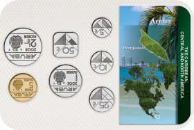 Kursmünzensatz Aruba 