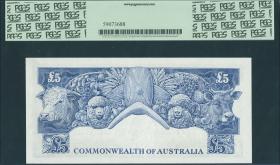 Australien / Australia P.35a 5 Pounds (1960-65) (1) graded 