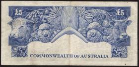 Australien / Australia P.31a 5 Pounds (1954-59) (3) 