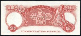 Australien / Australia P.36a 10 Pounds (1960-65) (1-) 