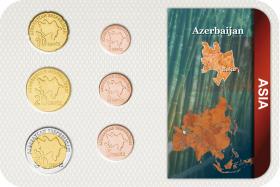 Kursmünzensatz Aserbaidschan 