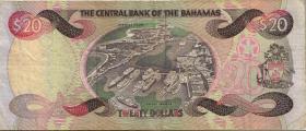 Bahamas P.65 20 Dollars 1997 (3) 