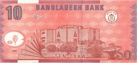 Bangladesch / Bangladesh P.39c 10 Taka 2004 (1) 