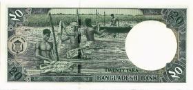 Bangladesch / Bangladesh P.40c 20 Taka 2004 