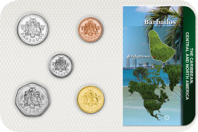 Kursmünzensatz Barbados 