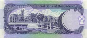 Barbados P.54a 2 Dollars (1998) (1) 
