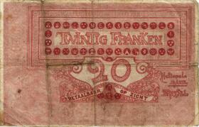 Belgien / Belgium P.067 20 Francs 1914 (4) 