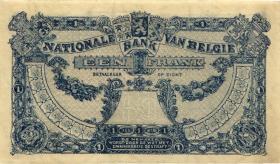 Belgien / Belgium P.092 1 Franc 1922 (1/1-) 