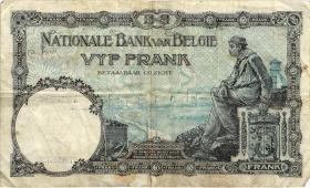 Belgien / Belgium P.097 5 Francs 1931 (3) 