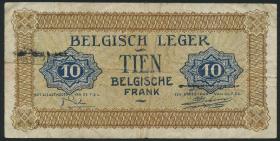 Belgien / Belgium P.M4 10 Francs 1946 (4) 