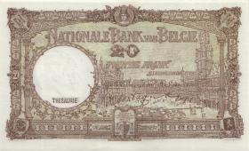Belgien / Belgium P.111 20 Francs 1943 (1/1-) 