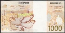 Belgien / Belgium P.150 1000 Francs (1997) (1) 