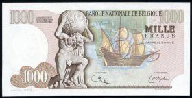 Belgien / Belgium P.136b 1000 Francs 25.9.1975 (1) 