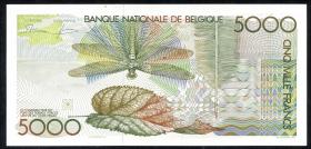 Belgien / Belgium P.145 5000 Francs (1986-92) (1) 