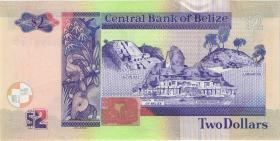 Belize P.Neu 2 Dollars 2021 (1) 