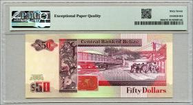 Belize P.56b 50 Dollars 1991 (1) 