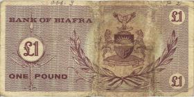 Biafra P.02 1 Pound (1967) (4) 