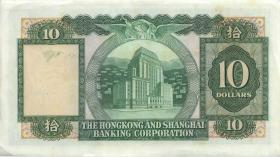 Hongkong P.182i 10 Dollars 1980 (2) 