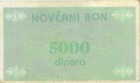 Bosnien & Herzegowina / Bosnia P.051r 5.000 Dinara (1992) (2) 