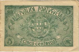 Portugal P.098 5 Centavos 1918 (3) 