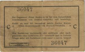 R.916e: Deutsch-Ostafrika 1 Rupien 1915 C (4) 