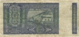 Indien / India P.063 100 Rupien o.D. (3-) 
