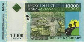 Madagaskar P.92c 10.000 Ariary (2015) (1) 