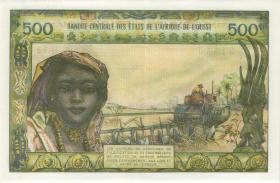West-Afr.Staaten/West African States P.802Tm 500 Francs  o.D. Togo (2) 