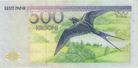 Estland / Estonia P.75a 500 Kronen 1991 (3) 
