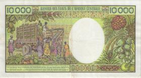 Zentralafrikanische Republik / Central African Republic P.013 10000 Fr. (1983) (3+) 