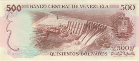 Venezuela P.056b 500 Bolivares 1972 (1) 