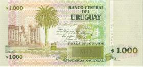 Uruguay P.091a 1000 Pesos 2004 (1) 
