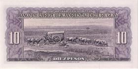 Uruguay P.037c 10 Pesos 1939 (1) 