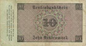 R.157 10 Rentenmark 1923 (3-) 