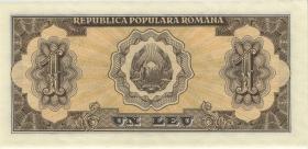 Rumänien / Romania P.081b 1 Leu 1952 (2) 