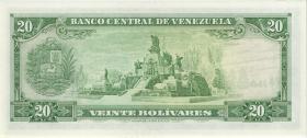 Venezuela P.046e 20 Bolivares 1974 (1)) 