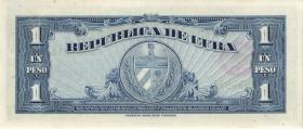 Kuba / Cuba P.077a 1 Peso 1960 (1) 