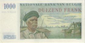 Belgien / Belgium P.131 1000 Francs 1950 (1/1-) 