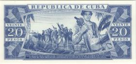 Kuba / Cuba P.105d 20 Pesos 1990 (1) 